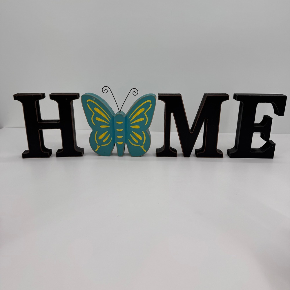 HOME Glitzhome‎ Shelf Sitter Seasonal Holiday 13-Piece Wooden Interchangeable - Picture 11 of 16